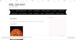 Desktop Screenshot of pieohmycleveland.com